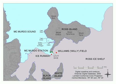 TIGER in Antarctica, McMurdo Local Geography