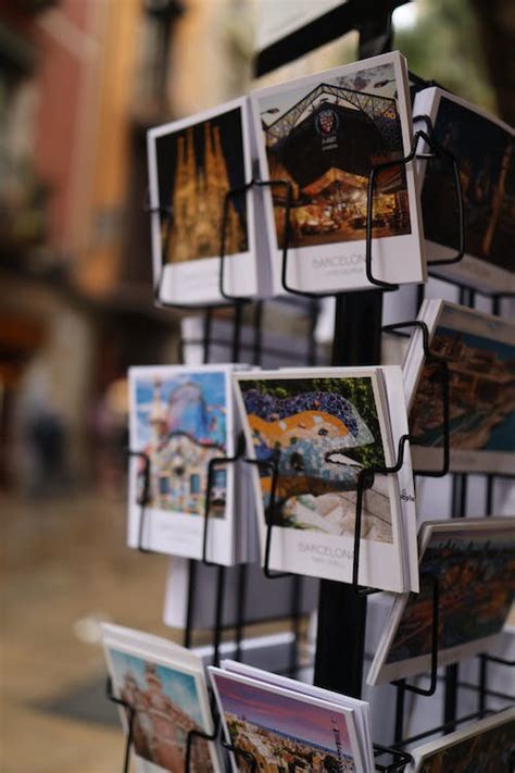 Postcards at Souvenir Store · Free Stock Photo