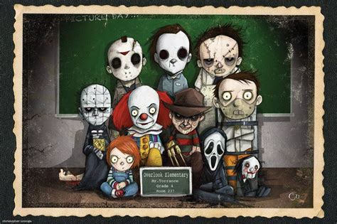 Horror. | Horror cartoon, Horror characters, Horror movie art