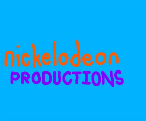 Nickelodeon Productions Logo - LogoDix