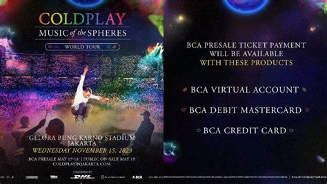 Coldplay Gelar Konser di Jakarta 15 November 2023, Ini Cara Pesan ...