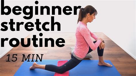 Beginners Stretching Routine (15 minutes) - PHYSIO GUIDED home workout ...