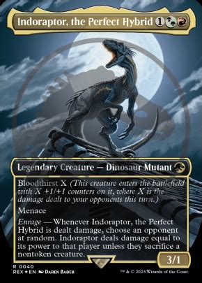 MTGNexus - Indoraptor, the Perfect Hybrid from Jurassic World Collection