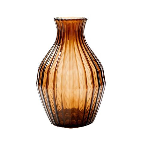 Classic Brown Aesthetic Glass Vase With Antique Shape, Vase, Jar, Pot ...
