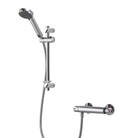 Aqualisa Midas 100 Thermostatic Shower & Bracket | MD100EBAR