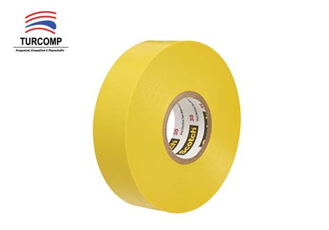 3M Yellow Electrical Tape 19mm x 20m Supplier | Turcomp Online Store