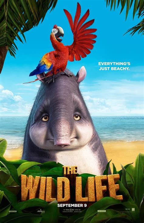 Giveaway The Wild Life Character Poster | Robinson crusoe, Wildlife, Animated movie posters