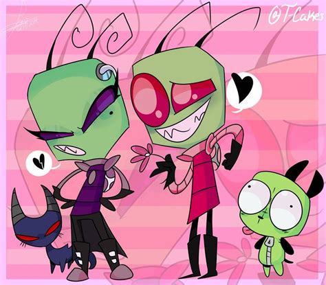 INVADER ZIM-FANART-ZATR- A FLOWER FOR TAK by Shadesummer on DeviantArt | Invader zim, Fan art ...