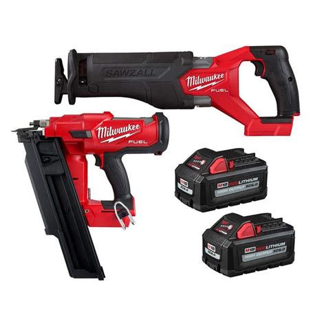 Milwaukee m18 fuel gen 2 18v lithium ion brushless cordless sawzall w 3 ...