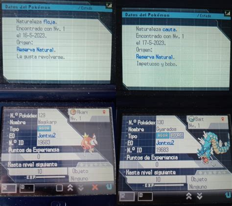 Got myself level 1 Magikarp and Gyarados from the Nature Reserve : r/pokemon