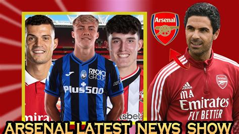 Arsenal Rasmus Hoijlund offer | Xhaka in new contract talks | Latest Transfer News Show - YouTube