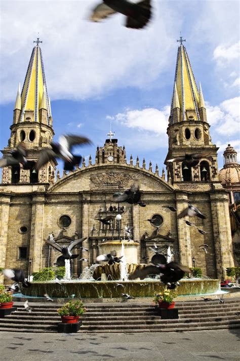 Guadalajara Cathedral in Jalisco, Mexico Stock Photo - Image of front, destination: 13254428