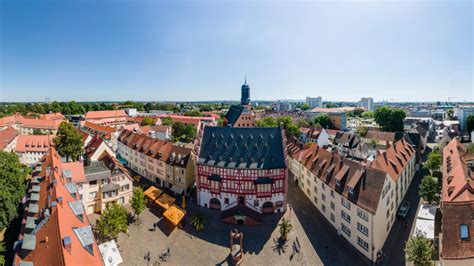 Map of Hanau, Germany | Streets and neighborhoods