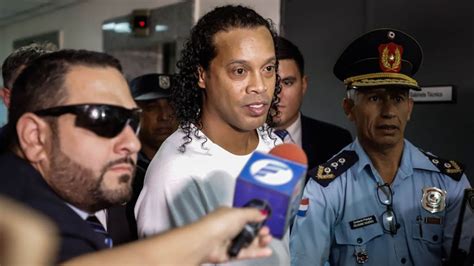 Football great Ronaldinho's smile has 'disappeared' in Paraguayan ...