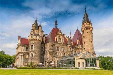 Moszna Castle, Poland : castles