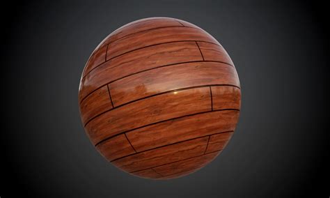 3D Game Asset Store - Wood Floor Planks Gloss Seamless PBR Texture