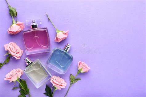 Perfume Bottles with Rose Flowers Stock Image - Image of fashion, holiday: 133606511