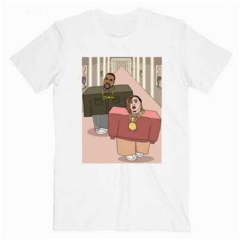 Lil Pump X Kanye West Tee Shirt for adult men and women.It feels soft ...