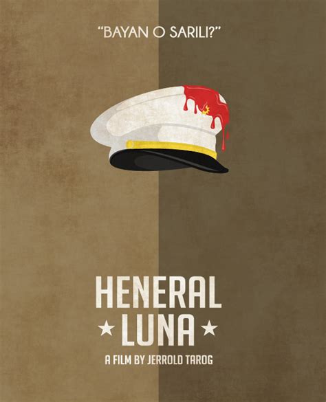 Heneral luna movie poster - inputdesignstudio