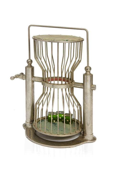 Chuck-a-Luck Dice Cage | Witherell's Auction House