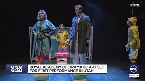 Royal Academy of Dramatic Art set for first performance in Utah - YouTube