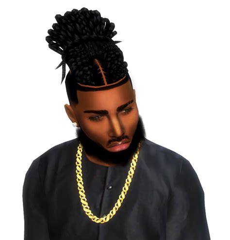 sims 4 male braids - Captions Graphic