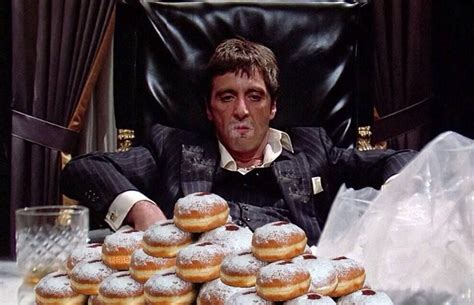 Me, on Paczki Day | Scarface, Movie quiz, Al pacino