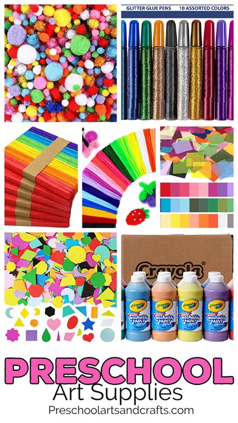 Preschool Art Supplies - Preschool Arts and Crafts