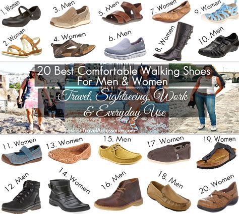 20 Best Comfortable Walking Shoes For Travel & Work