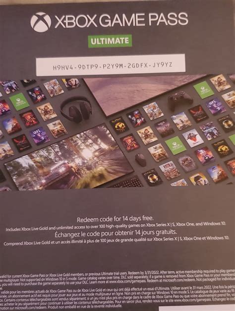 Free 14-day Game Pass Ultimate Trial : r/xbox