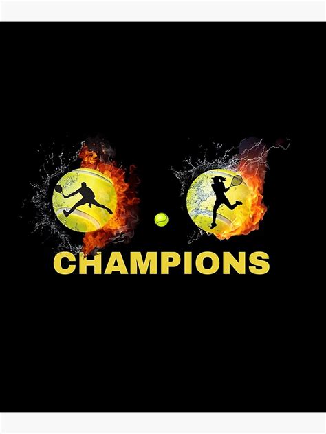 "Tennis Grand Slams Champions 2023" Poster for Sale by Desiznn | Redbubble