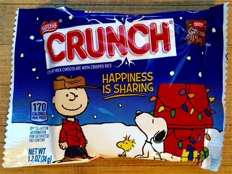 Obsessive Sweets: Christmas Candy Avalanche: Nestle Crunch Snoopy Medallion