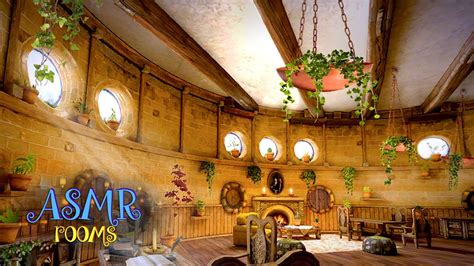 Harry Potter Inspired ASMR - Hufflepuff Common Room - Hogwarts Ambience ...