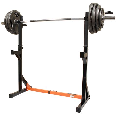 MIRAFIT Fully Adjustable Squat & Dip Rack Gym Weight Lifting Power Frame/Cage | eBay