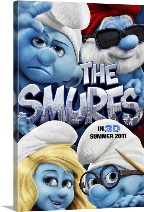 The Smurfs - Movie Poster