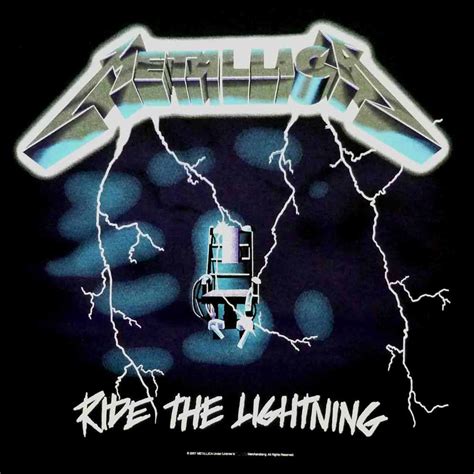 Metallica Logo Ride The Lightning