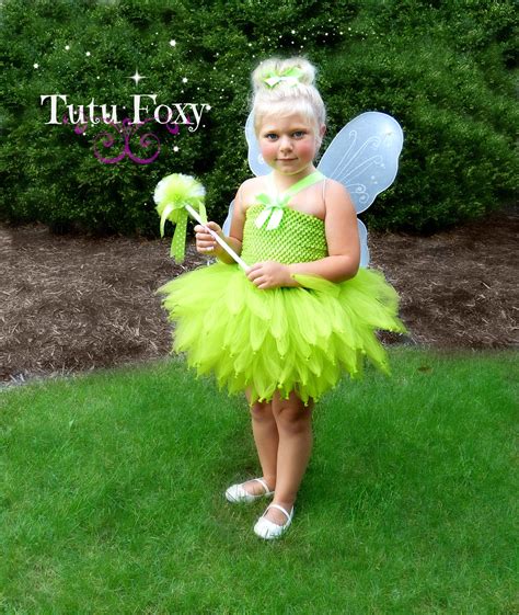 Tinkerbell costume Tinker bell costume Fairy Tutu Dress | Etsy