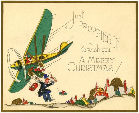 Funny Christmas Cards: Vintage, Printable Xmas Greetings