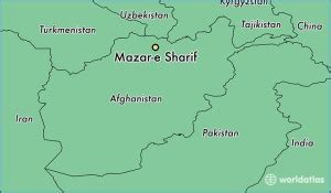 Mazar-e-Sharif-map – Revealing What Has Been Hidden in Front of Our Eyes