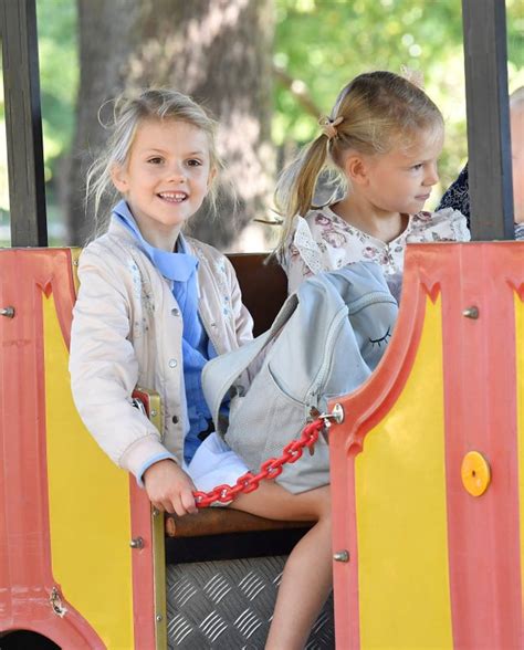 Sweden’s Princess Estelle Has First Day of School at Campus Manilla in ...