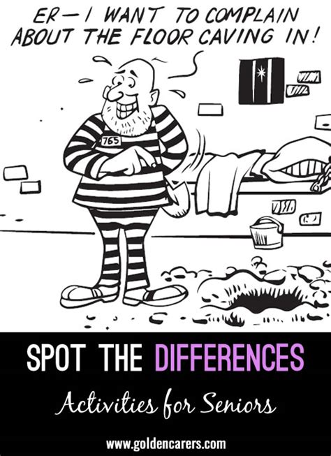 Spot the Differences - Jail