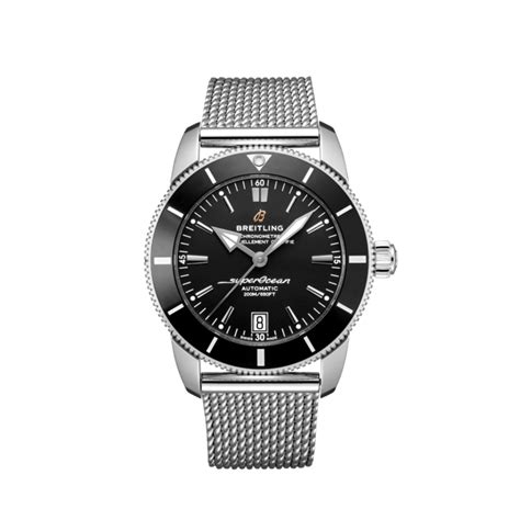 Superocean Heritage B20 Automatic 42 Stainless steel - Black AB2010121B1A1 | Breitling US