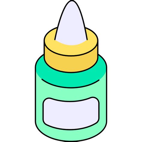 Nasal spray Generic Thin Outline Color icon