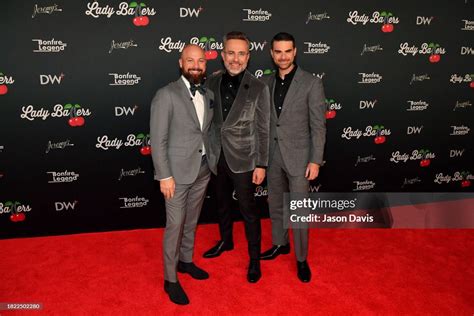 Caleb Robinson, Jeremy Boreing and Ben Shapiro attend the DailyWire+... News Photo - Getty Images