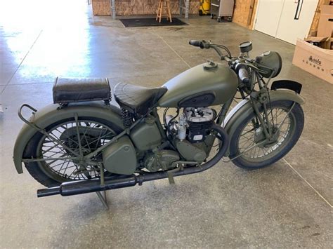 WW2 BSA M20 British Army Motorcycle for sale