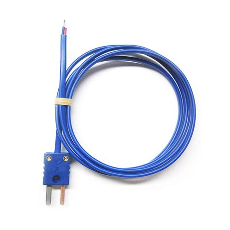 Type T Thermocouple Wire with Miniature Male Connector - Buy Type T ...