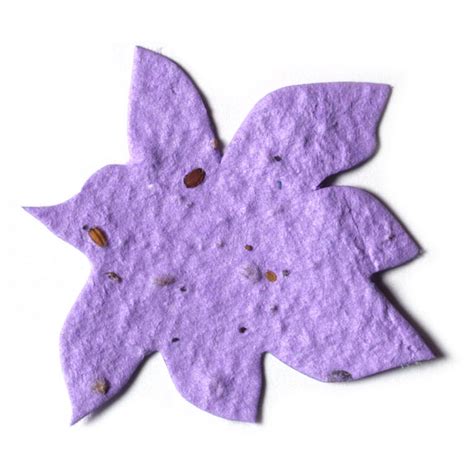 Seed Paper Flower Shapes | Personalized Plantable Promos