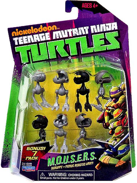 Teenage Mutant Ninja Turtles Nickelodeon MOUSERS 1 Action Figure Set ...