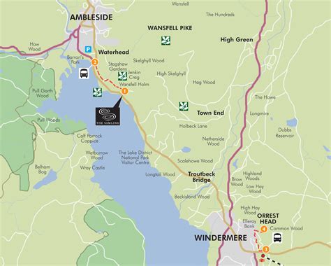 Samling_Wainwright_Map - The Samling Luxury Country Hotel in the Lake District