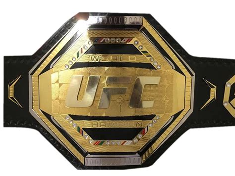 UFC Utimate Fighting Wrestling Championship Belt Zinc Plate Replica ...